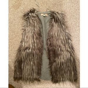 Fuzzy vest